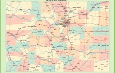 Map Of Colorado With Cities And Towns - Printable Map Of Colorado Cities