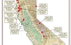 Map Of Current California Forest Fires – Map Of Usa District - Map Of Current Forest Fires In California