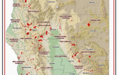Map Of Current Fires In Northern California | Secretmuseum - Map Of California Wildfires Now