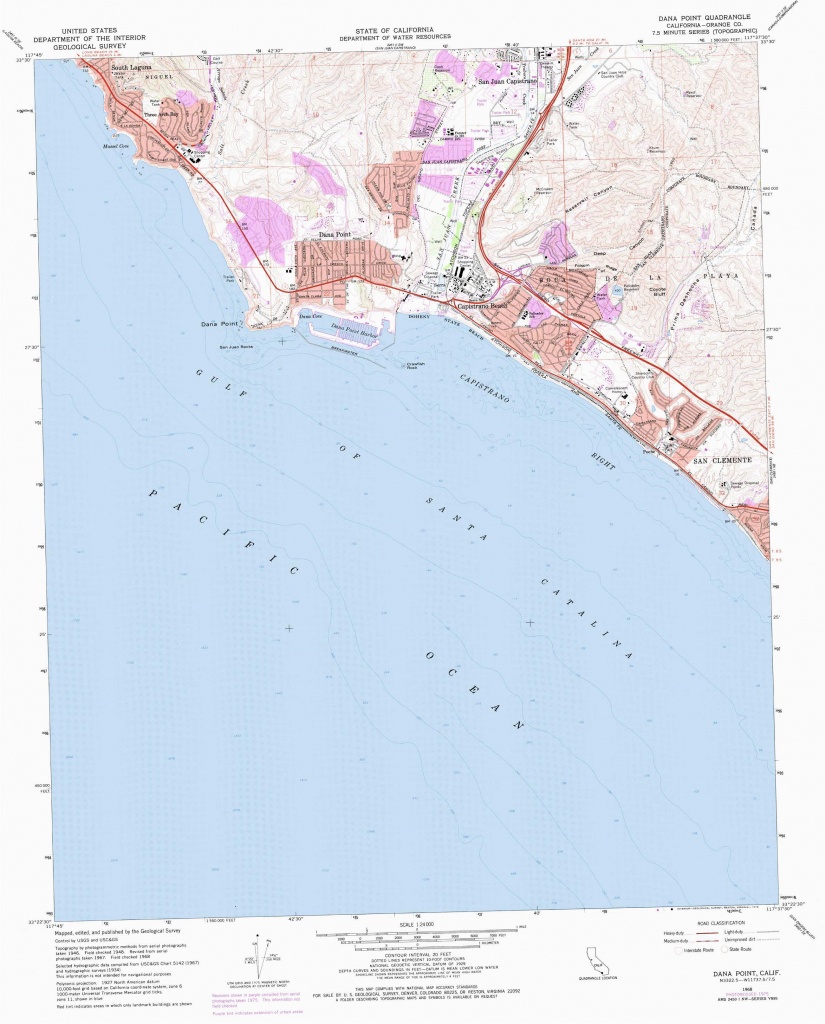 Map Of Dana Point California | Secretmuseum - Dana Point California Map
