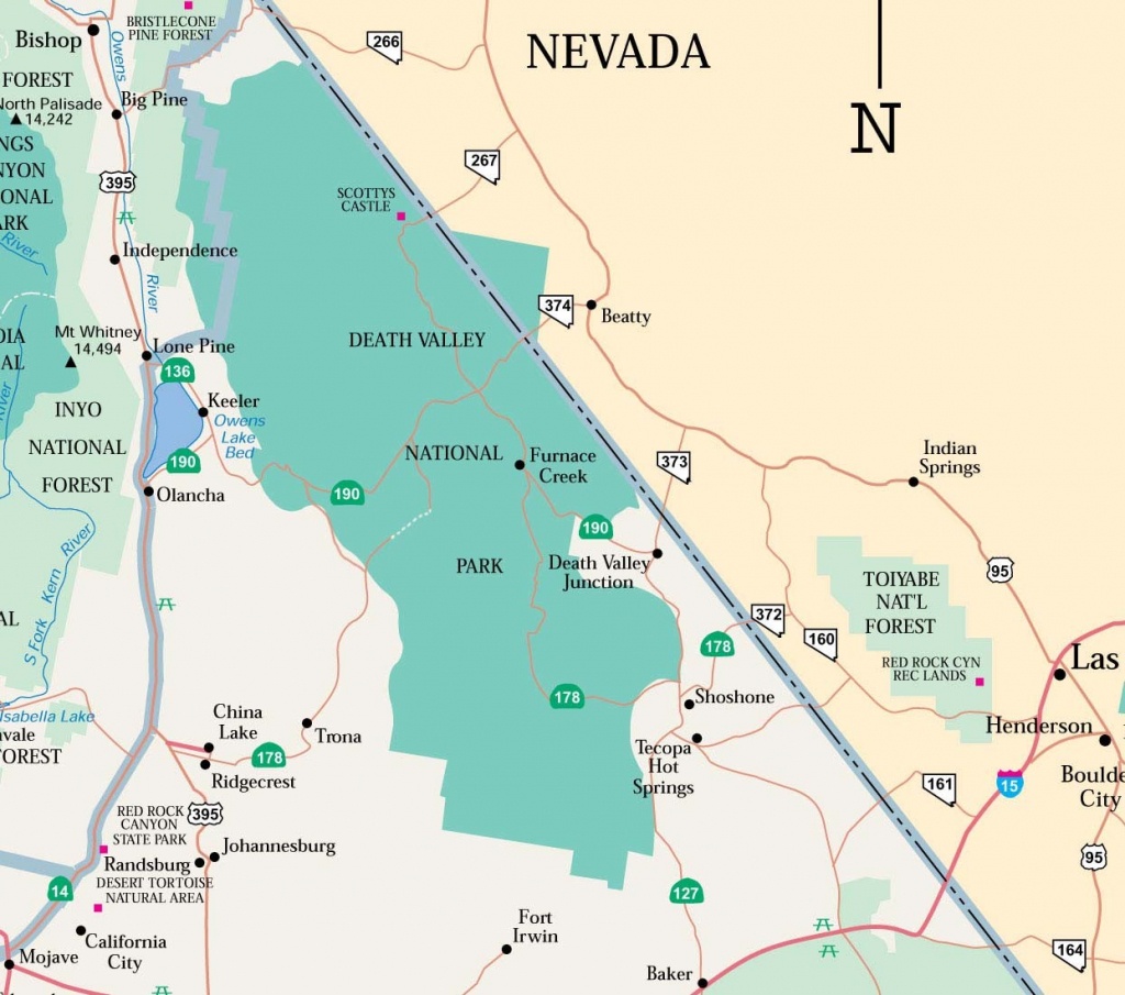 Map Of Death Valley Ca Nd | D1Softball - Death Valley California Map