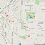 Map Of Denver Colorado Printable Tourist 87217 Png Filetype   Printable Map Of Denver