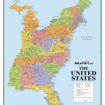 Map Of Eastern United States Printable Interstates Highways Weather   Printable Map Of Eastern United States