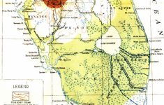 Map Of Everglades Drainage, 1913 - Map Of Florida Showing The Everglades