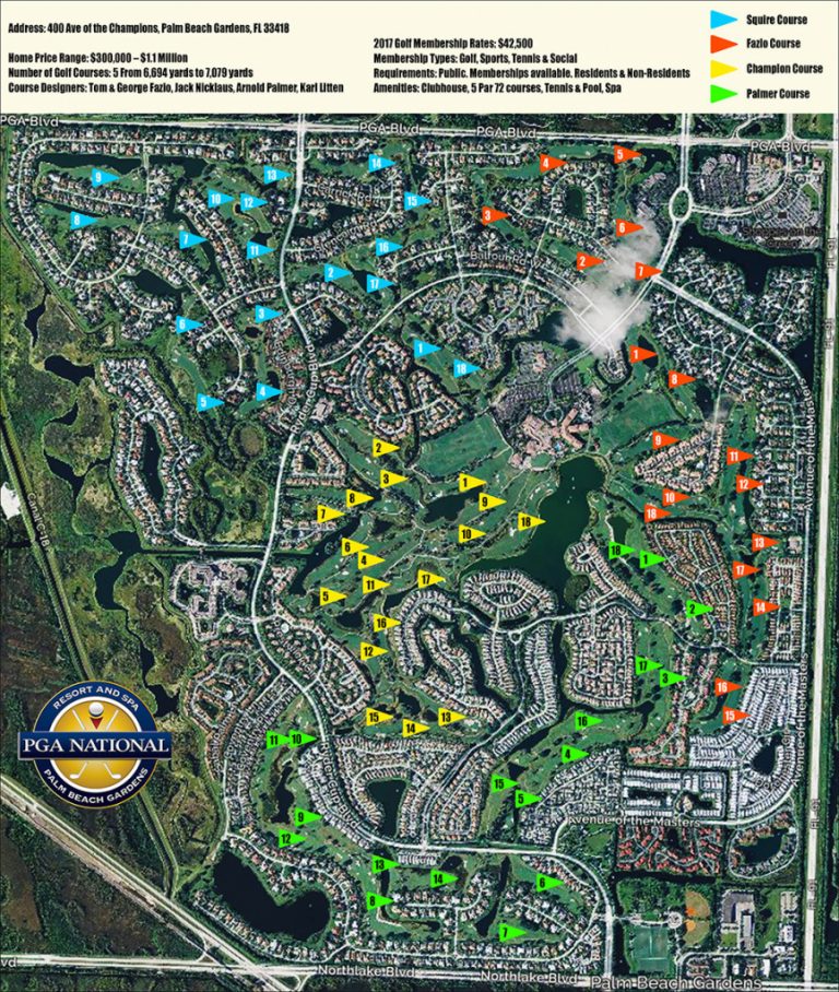 Map Of Florida Golf Courses Capitalsource Florida Golf Courses Map