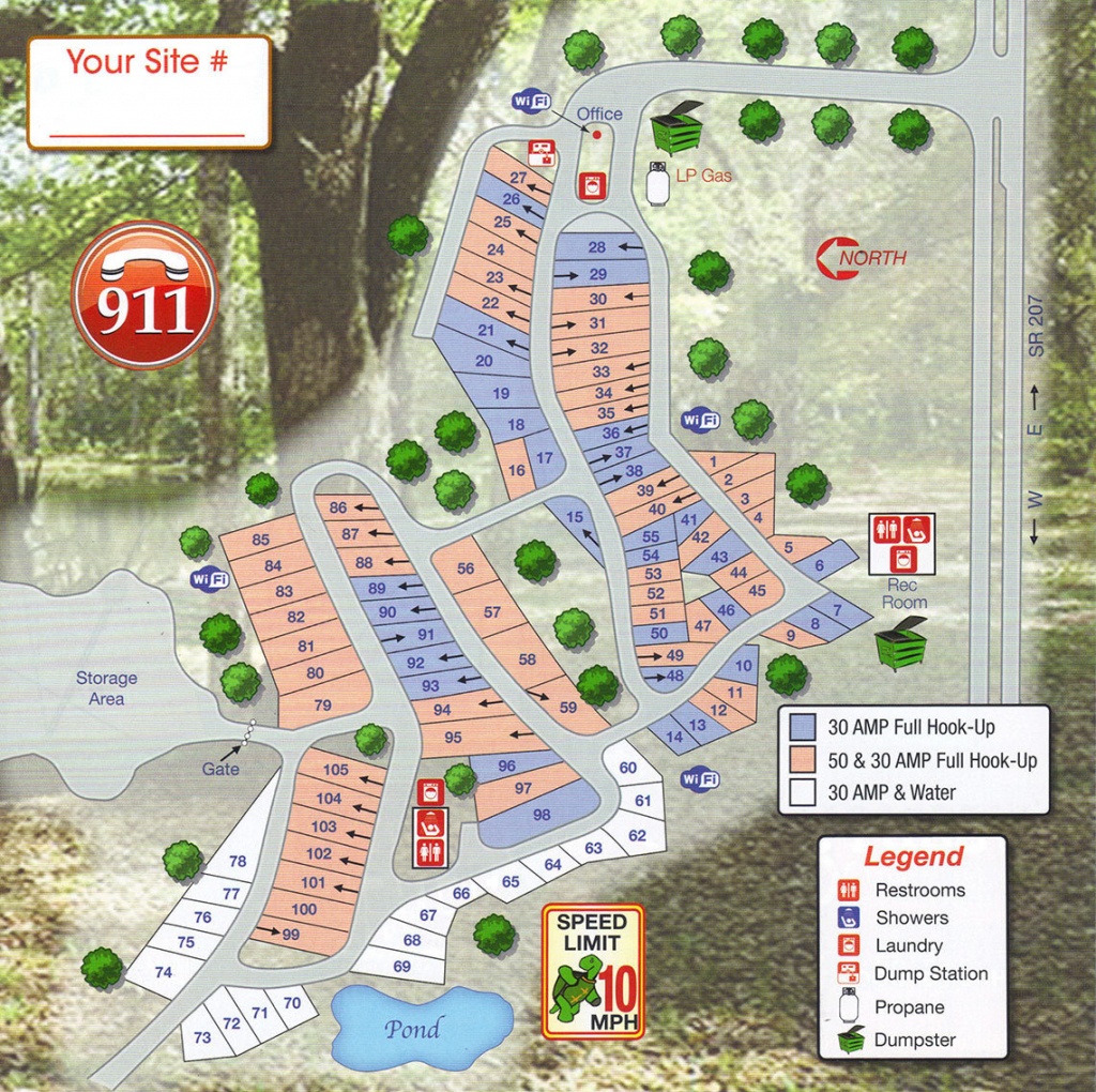 Map Of Florida Rv Parks | Download Them And Print - Map Of Rv Parks In Florida
