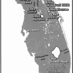 Map Of Florida Showing The Everglades And The Study Lakes | Download   Map Of Florida Showing The Everglades