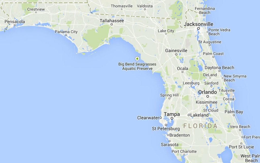 Map Of Florida Spring Locations, Florida Springs Map - Florida's