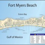 Map Of Fort Myers Beach | Dehazelmuis   Estero Beach Florida Map