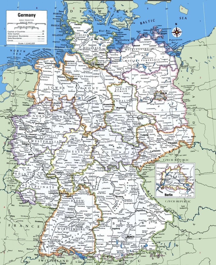 Map Of Germany With Cities And Towns | Traveling On In 2019 - Printable Map Of Germany With Cities And Towns