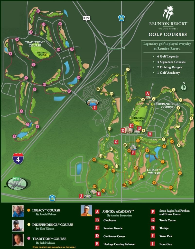 Map Of Golf Courses In Florida And Travel Information | Download - Best Golf Courses In Florida Map