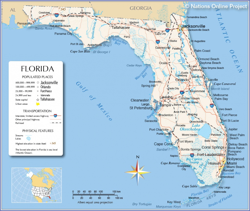 Map Of Gulf Coast Cities And Travel Information | Download Free Map - Map Of Beaches On The Gulf Side Of Florida