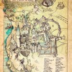 Map Of Hogwarts School Of Witchcraft And Wizardry | House | Harry   Hogwarts Map Printable