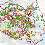 Map Of Houston's Flood Control Infrastructure Shows Areas In Need Of   Houston Texas Flood Map