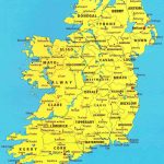 Map Of Irish Cities And Travel Information | Download Free Map Of   Printable Map Of Ireland Counties And Towns