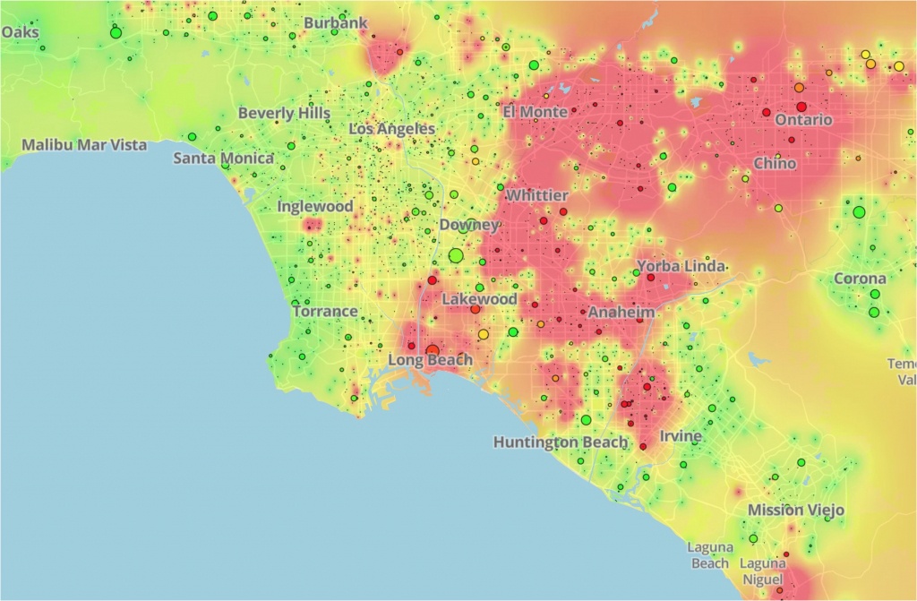 Map Of Irvine California And Surrounding Area Irvine California Us - Irvine California Map