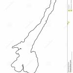 Map Of Lake Garda Stock Vector. Illustration Of Contour   107309374   Printable Map Of Lake Garda