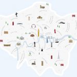 Map Of London Boroughs Printpepper Pot Studios   Printable Map Of London Boroughs