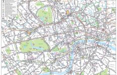 Map Of London Bus &amp; Night Bus: Stations &amp; Lines - Central London Map Printable