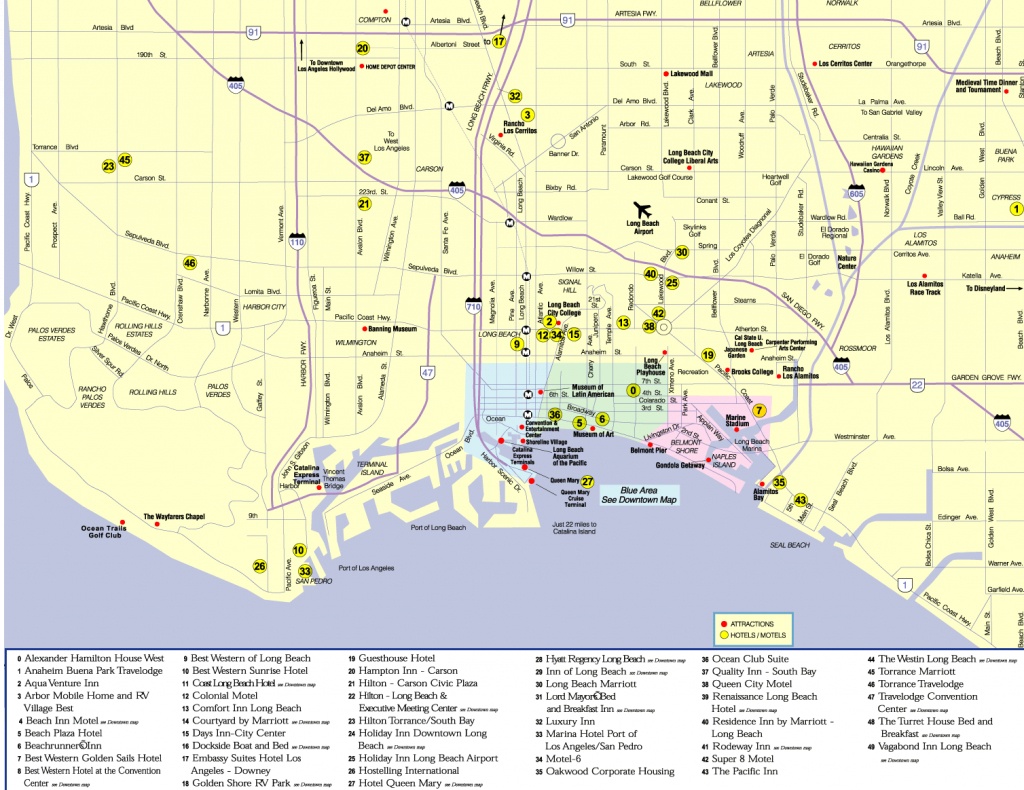 Map Of Long Beach Ca (94+ Images In Collection) Page 3 - Printable Map Of Long Beach Ca