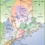Map Of Maine Coast   Printable Map Of Maine Coast