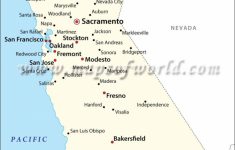 Map Of Major Cities Of California | Maps In 2019 | California Map - California State Map With Cities