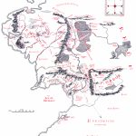 Map Of Middle Earth   J.r.r. Tolkien   Printable Map Of Middle Earth