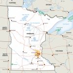 Map Of Minnesota Defined Plus   Printable Map Of Minnesota