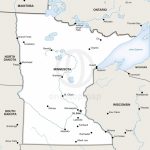 Map Of Minnesota Political   Printable Map Of Minnesota