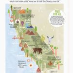 Map Of National Parks In California Livi Gosling Map Of California   California Camping Map