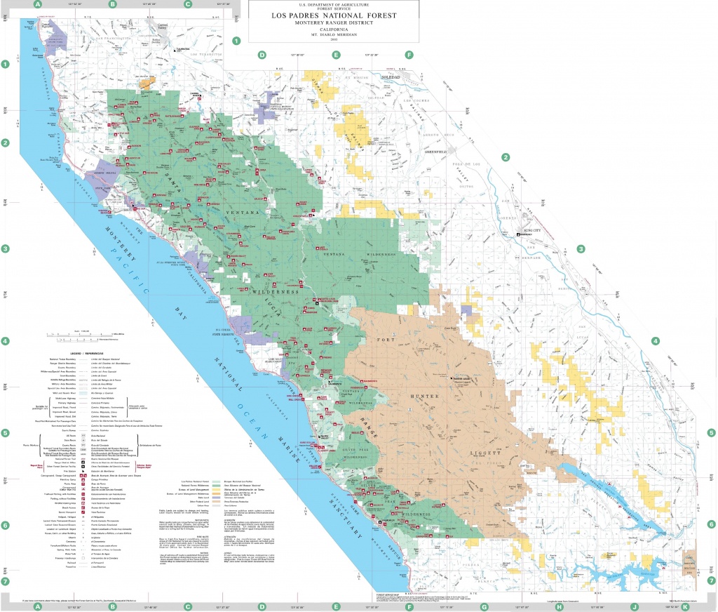 Map Of Northern California National Forests – Map Of Usa District - California National Forest Map