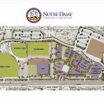 Map Of Notre Dame Campus | Sates Map   Notre Dame Campus Map Printable