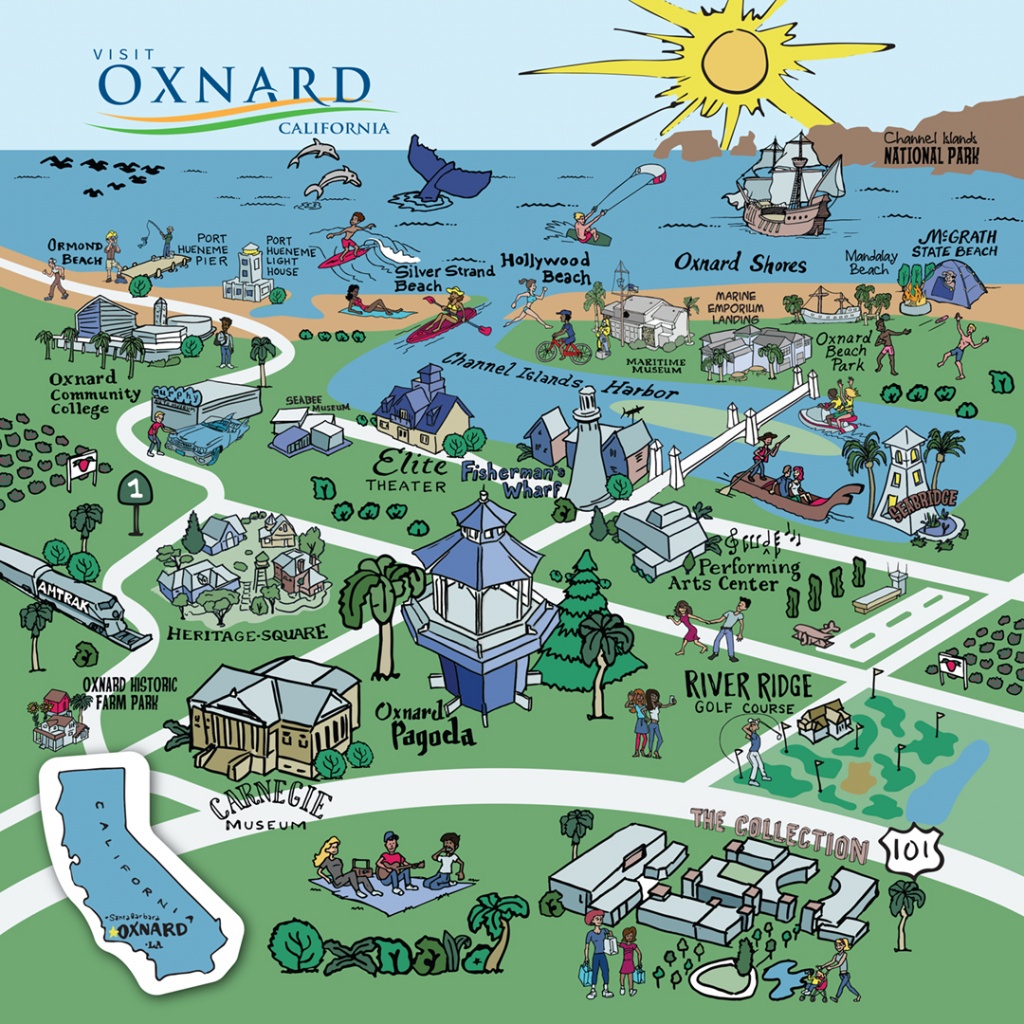 Map Of Oxnard - Find Your Way Around Oxnard And Ventura County - Ventura California Map