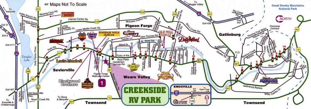 Map Of Pigeon Forge Tn (91+ Images In Collection) Page 2 - Printable Map Of Pigeon Forge Tn ...