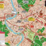 Map Of Rome Tourist Attractions, Sightseeing & Tourist Tour   Printable Walking Map Of Rome