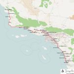 Map Of Route Of Amtrak Pacific Surfliner Train. Pacific Surfliner   Amtrak Stops In California Map