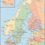 Map Of Scandinavia | Scandinavian Tours   Printable Map Of Denmark