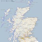 Map Of Scotland   Printable Map Of Scotland With Cities