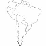 Map Of South American Countries | Español | South America Map   Printable Blank Map Of South America