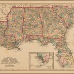 Map Of South Carolina, Georgia, Florida, Alabama, Mississipi And   Map Of Alabama And Florida