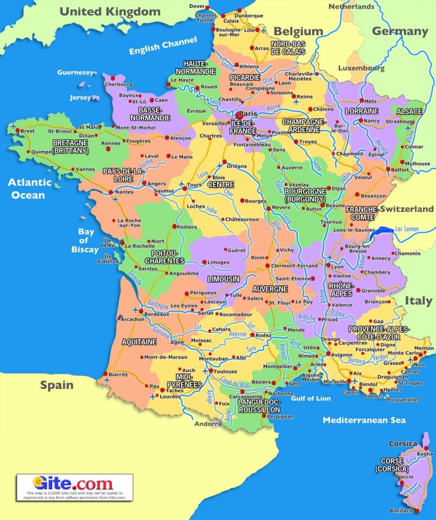 Map Of South France | 2020 Travel In 2019 | France Map, France - Printable Map Of France With Cities And Towns