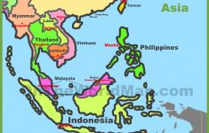Map Of Southeast Asia (Southeastern Asia) - Printable Map Of Southeast Asia