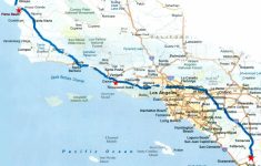 Map Of Southern California Coastal Towns Beautiful Road Map Within - Road Map Of California Coast