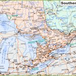 Map Of Southern Ontario   Free Printable Map Of Ontario