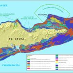 Map Of St. Croix Coral, Reef And Underwater Vegetation | St Croix   Printable Map Of St Croix