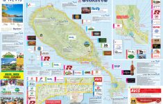 Map Of St. Kitts &amp; Nevis - Caribbean Islands Maps And Guides - Printable Road Map Of St Maarten