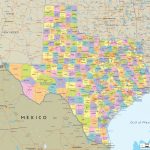 Map Of State Of Texas, With Outline Of The State Cities, Towns And   Sun City Texas Map