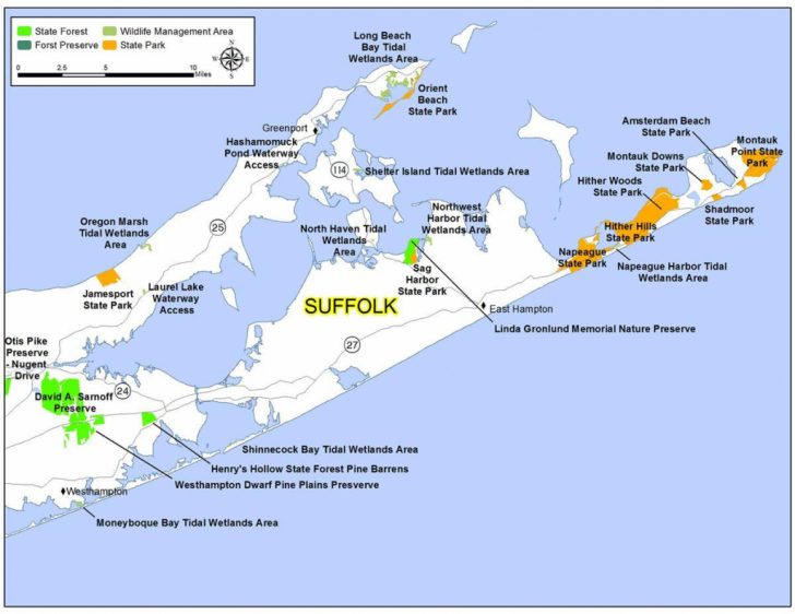 Printable Map Of Suffolk County Ny