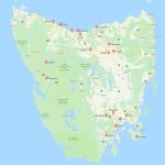 Map Of Tasmania | Tasmania Travel Guide   Printable Map Of Tasmania