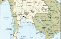 Map Of Thailand, Printable Thailand Map, Thailand Political Map - Printable Map Of Thailand